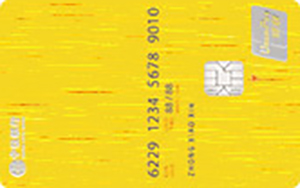 中信银行颜卡标准版-黄信用卡办理