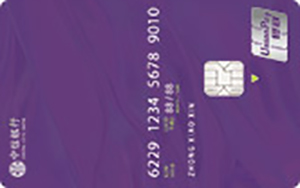 中信银行颜卡标准版-紫信用卡办理